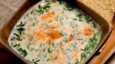 Kremalı patates ve kereviz çorbası