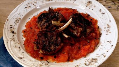 Lavanta aromalı kuzu pirzola