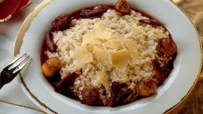 Kestaneli risotto
