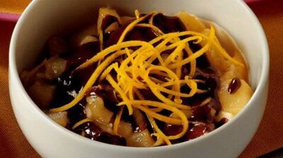 Çikolatalı armut tatlısı