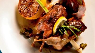 Kişnişli bıldırcın