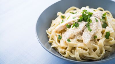 Tavşan etli fettuccine