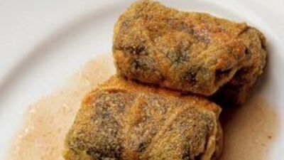 Tereyağıyla kızartılmış hodan otu sarma