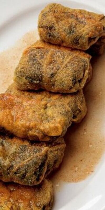 Tereyağıyla kızartılmış hodan otu sarma