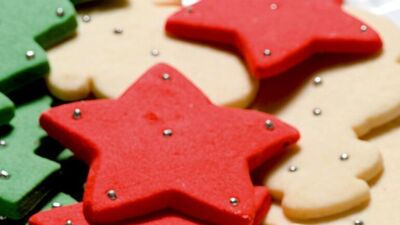 Yılbaşı kurabiyesi...