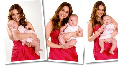 Pelin Körmükçü ve minik kızı Selin!