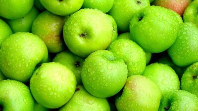 Grip için yeşil elma şart...