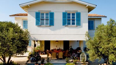 Geleneksel Alaçatı evine Belçikalı dokunuşu