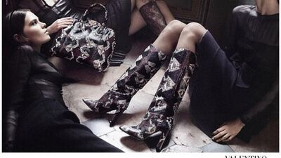 Valentino'dan gösterişli ama şık feminen etkisi