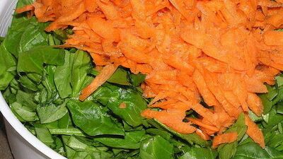 Sarı lekeye karşı havuç ve ıspanak