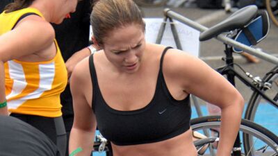 Ünlülerin görmeye alışık olmadığımız sportif halleri