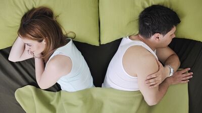 Seks sonrası uyuyan aşık!