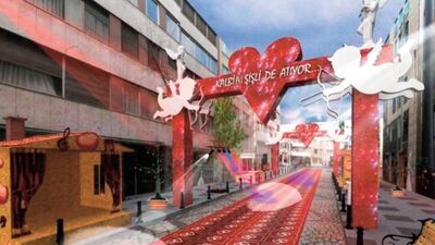 Sevgililer Günü için özel kutlama