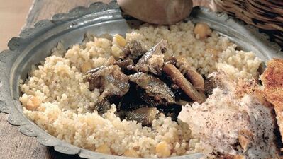 Nohutlu bulgur pilavı