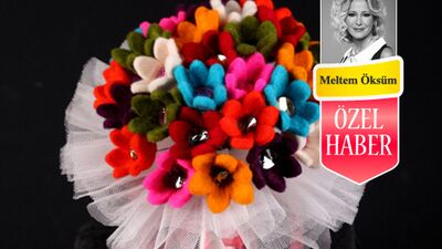 Kişiye özel rengârenk gelin aksesuarları