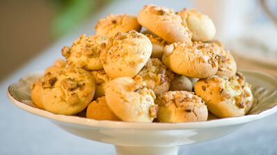 Cevizli (bademli) kurabiye