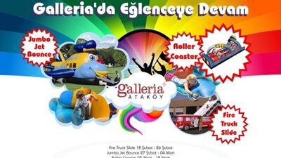 Çocuklar için eğlencenin adresi: Galleria