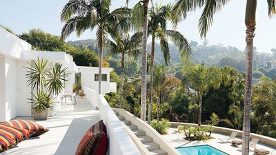 Maroon 5 grubunun solisti Adam Levine'in Los Angeles'taki evi