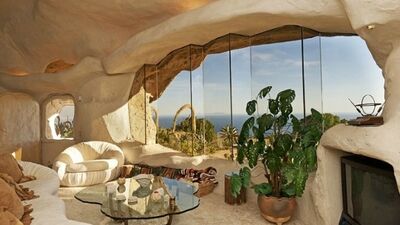 Malibu'da taş devrini yaşatan ev