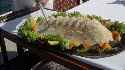 Feriye'de "Tuzda Balık" Keyfi