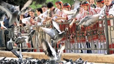 Eyüp'te 480 çocuk Guinness Rekorlar Kitabı'na girdi!