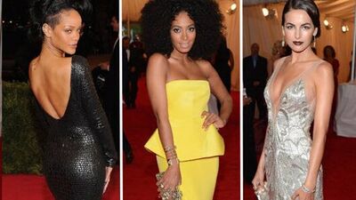 'Kostüm galası'na donla giden modacı