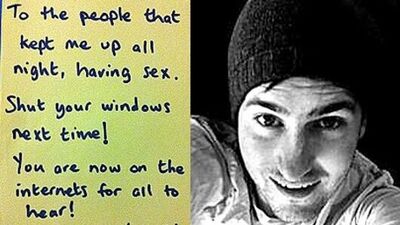 Gürültülü seksi internete koydu.