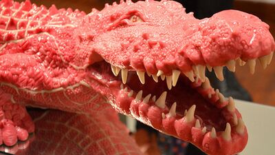 Sakızdan yapılmış heykeller