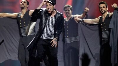 Can Bonomo Eurovision'da 'Love Me Back'le 7'nci