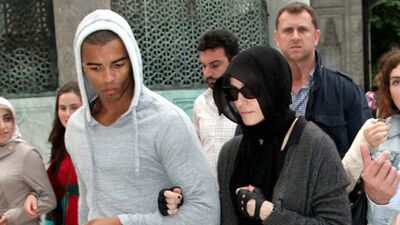 Madonna Ortaköy'de cumaya gitti !