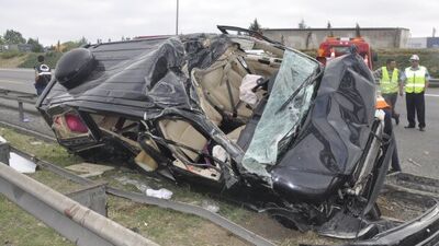 Bengü trafik kazası geçirdi!