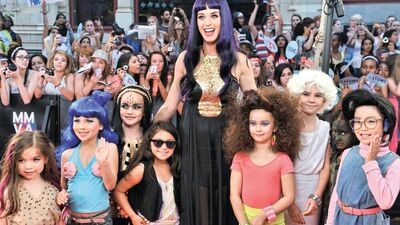 En iyi uluslararası şarkıcı Katy Perry