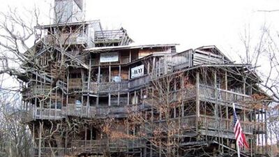 Dünyanın en büyük ağaç evi!