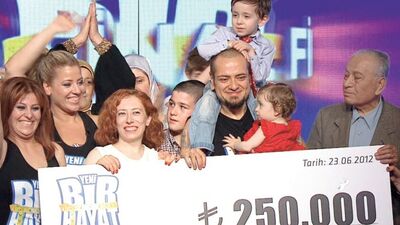 59 kilo vererek 250 bin TL kazandı