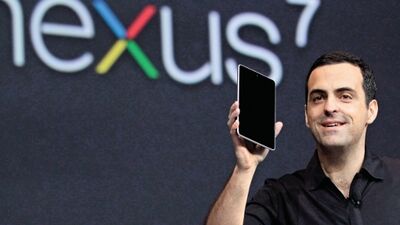 Samsung ile Google, Apple'ın iPad'ini 7 inçe indirecek