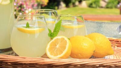 Sağlık deposu limonata!