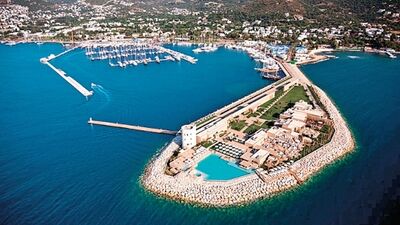 Bodrum'da muhteşem bir eğlence adası...