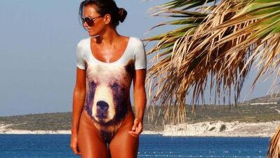 Eda'nın ayısı Rihanna'nın kaplanına karşı!