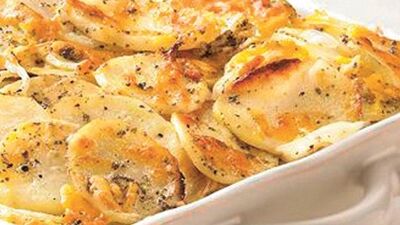 Fırında nefis sütlü patates