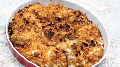 Mısır gevrekli tavuk