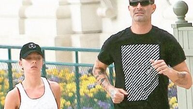 Aşkla koşarak form tutuyor!