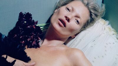 Kate Moss'tan kışkırtıcı pozlar...