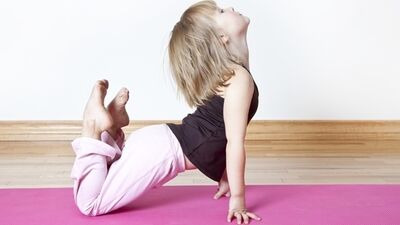 Çocuk yogası!
