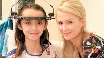 Paris'ten hasta çocuklara ziyaret!