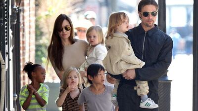 Brad ve Angelina sonunda evlendi!