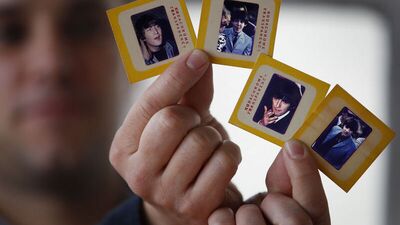 'Renkli' Beatles açık artırmada!