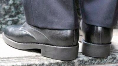 Kısa erkeklere özel ayakkabı!