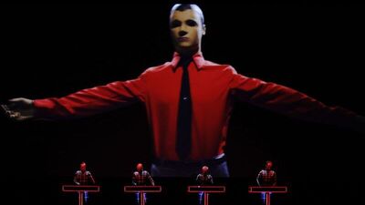 Tate Modern'de 3D Kraftwerk şovu!