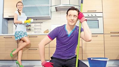 Erkek daha çok ev işi yapıyor!