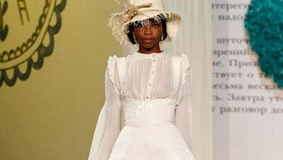 Ulyana Sergeenko 2013 Haute Couture İlkbahar Yaz